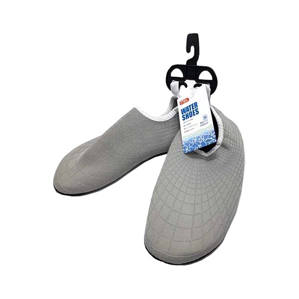 【在庫限り】マリンシューズ レディース 水陸両用 ウォーターシューズ アクアシューズ 岩場 海川用 M 25cm グレー 357359