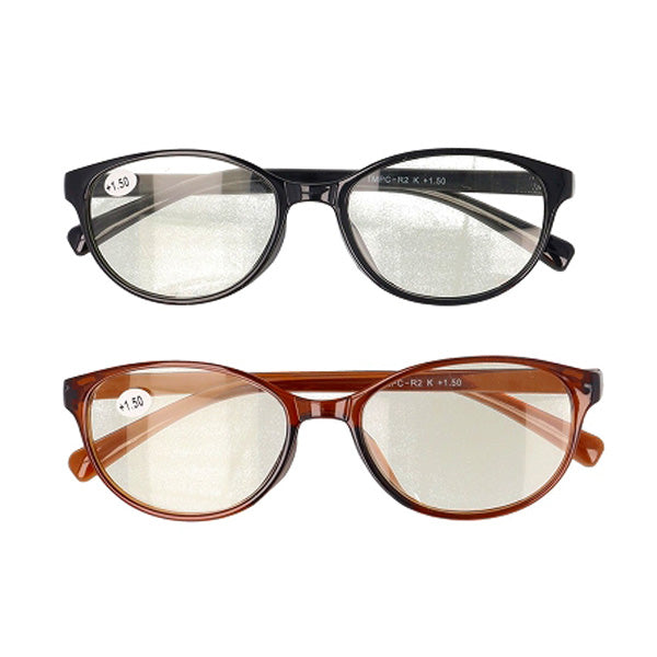 ブルーライトカット老眼鏡+1.5 357494