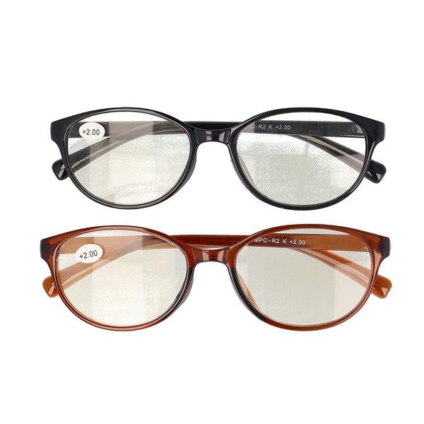 ブルーライトカット老眼鏡+2.0 357495
