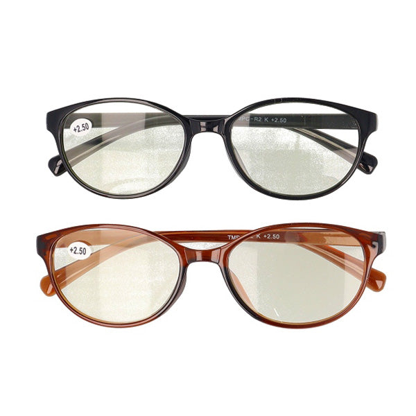 ブルーライトカット老眼鏡+2.5 357496
