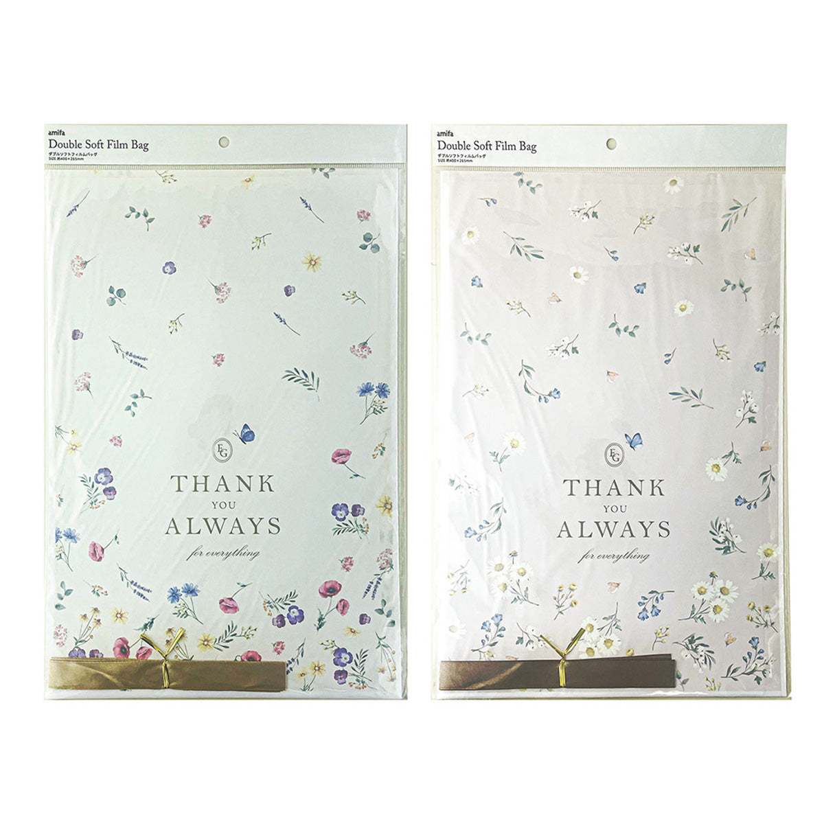 ダブルソフトフィルムバッグ L イングリッシュガーデン 357611