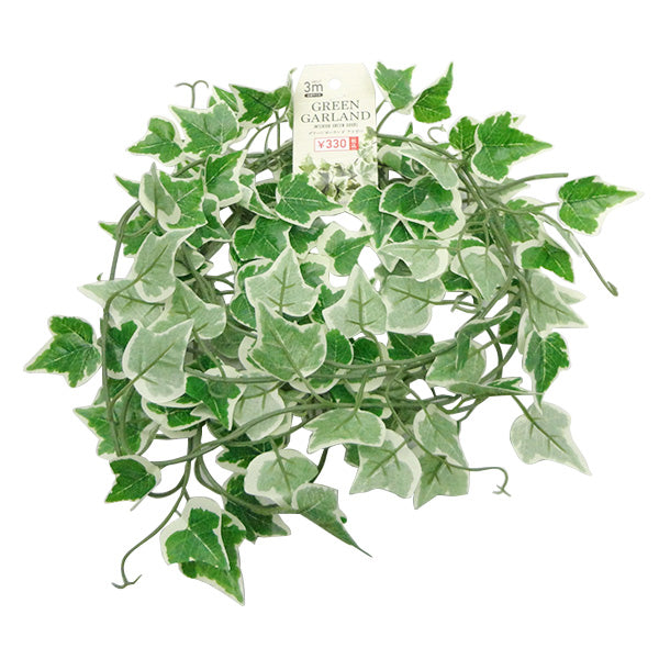【在庫限り】ガーランド 造花ガーランド フェイクグリーン グリーンガーランド 壁飾りグリーンガーランド アイビー2 3m 357633