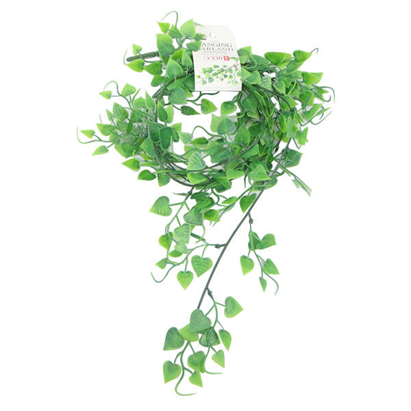 ガーランド 造花ガーランド 吊り下げ フェイクグリーン グリーンガーランド ハンギングガーランド ポトス 135cm 357635
