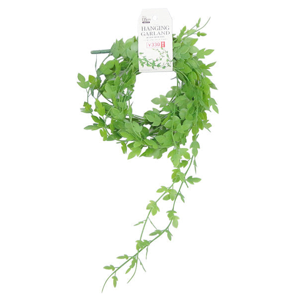 ガーランド 造花ガーランド 吊り下げ フェイクグリーン グリーンガーランド ハンギングガーランド アイビー 135cm 357636