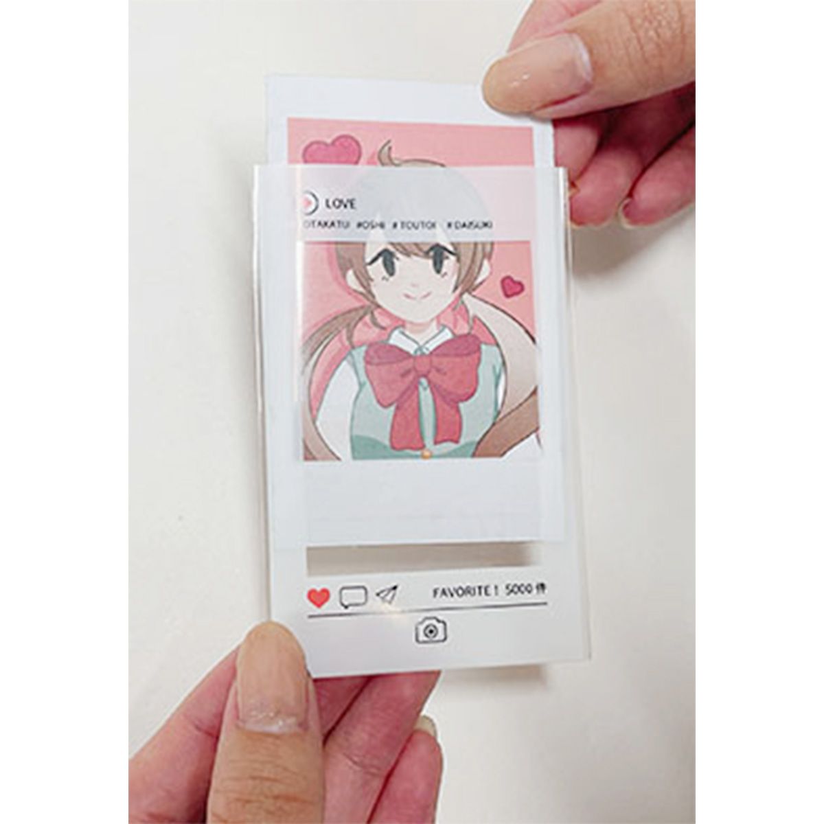 SNS風チェキ用スリーブ 20P 357986