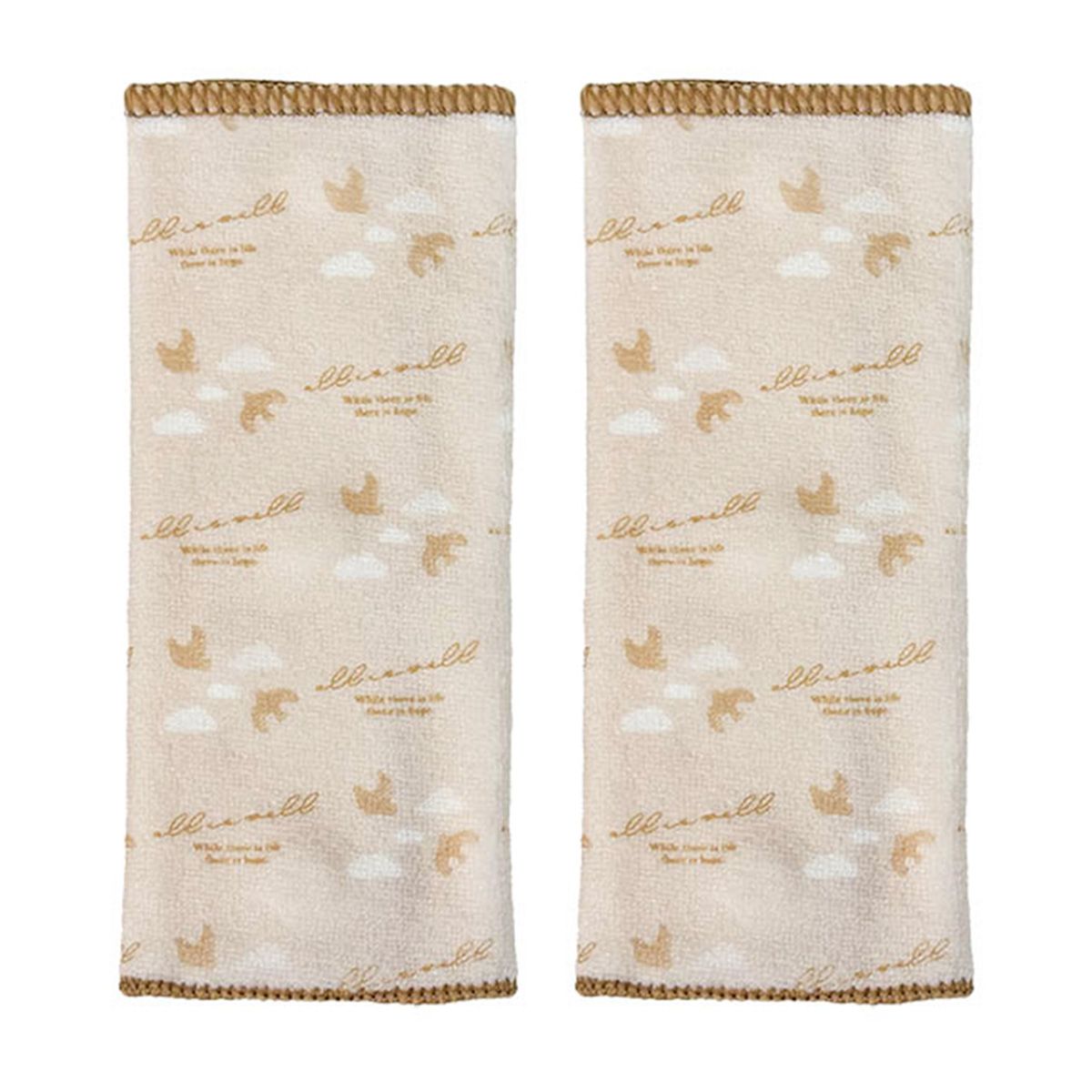 抱っこひもカバー 2P バード柄  約180×200mm 357993