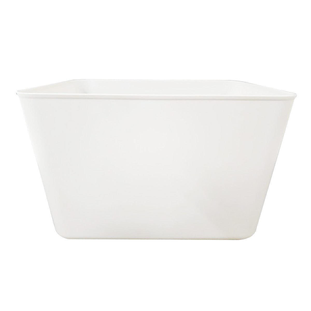 収納ボックス バスケット かご ポリエチレンケース 大 W25.5×D36×H23.5cm 358070