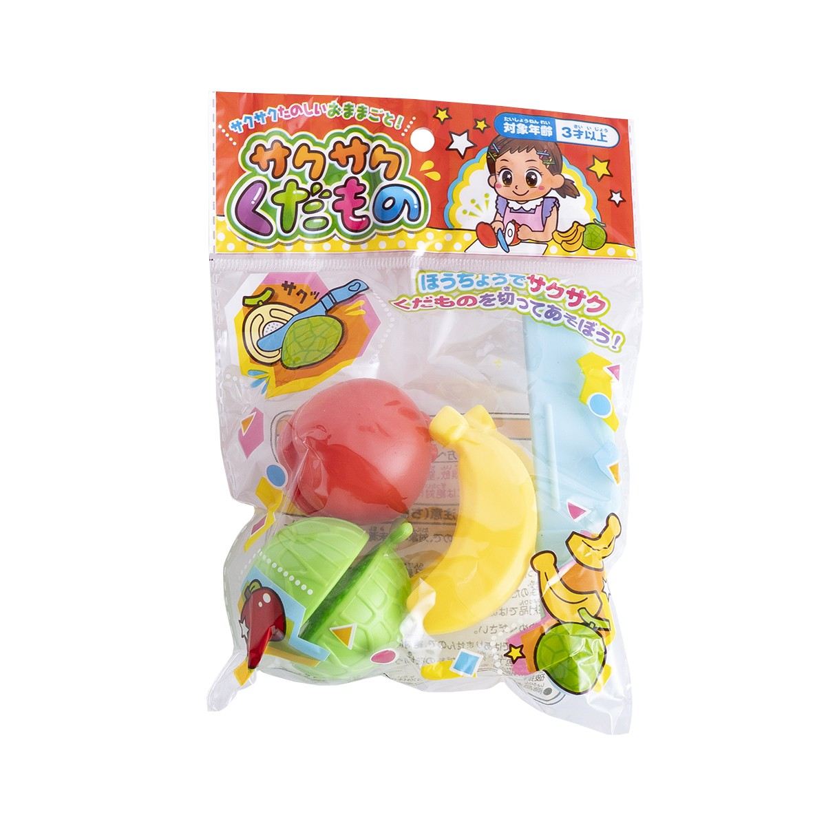 おままごと おもちゃ サクサクくだもの 358294