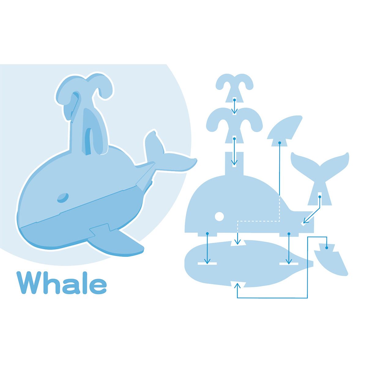 【OUTLET】お風呂おもちゃ 立体ソフトパズル 358311