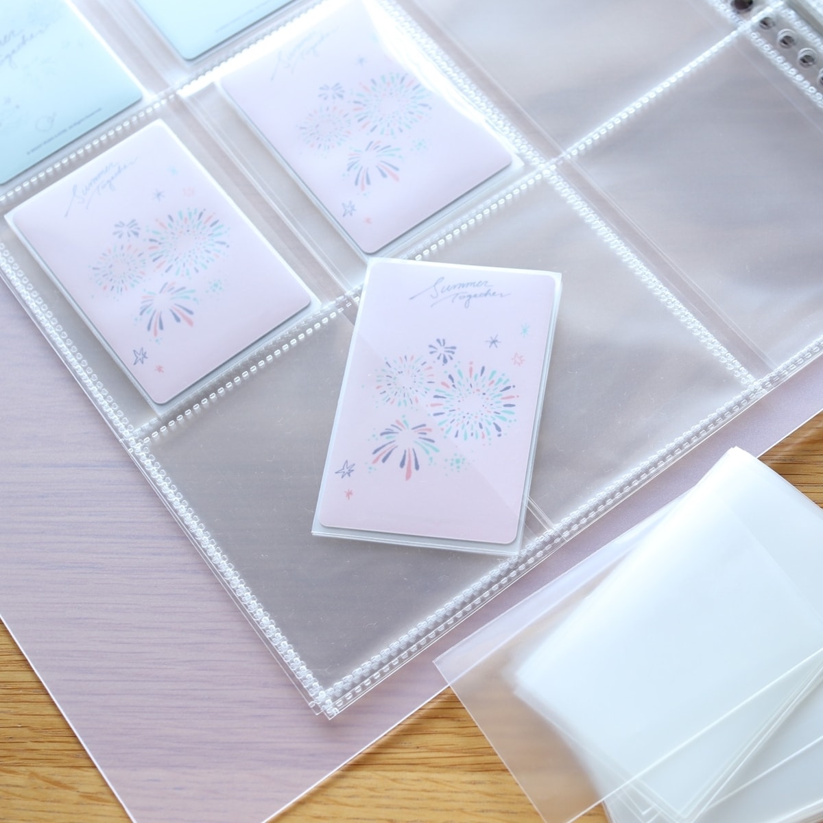 スリーブ 片面マット チェキ用 40P 358313