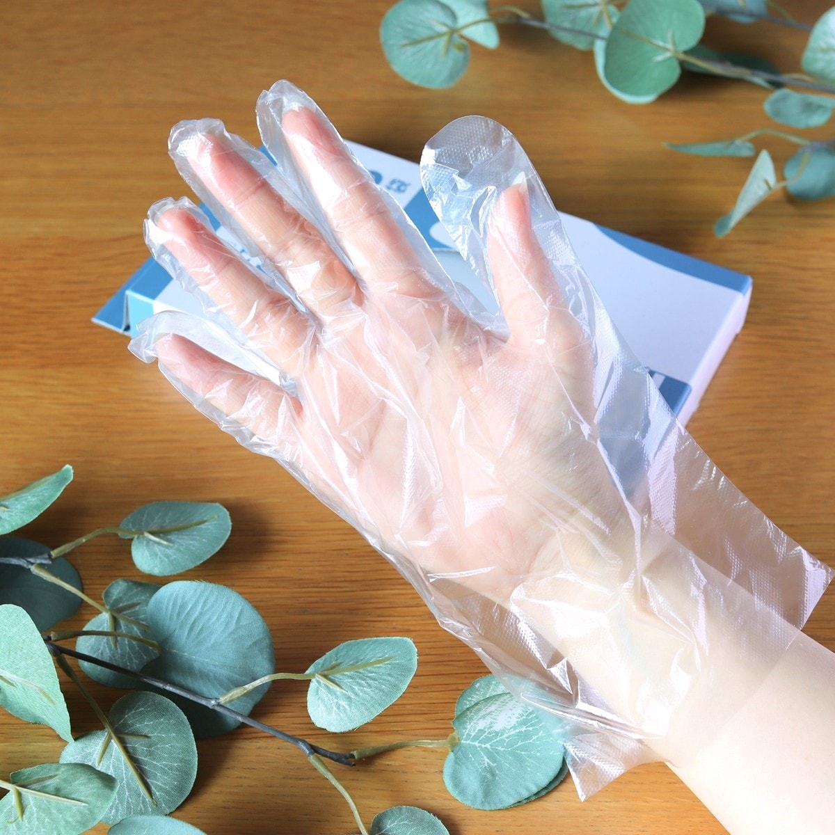 ポリエチレン手袋 ポリ手袋 左右両用 100枚入 358419