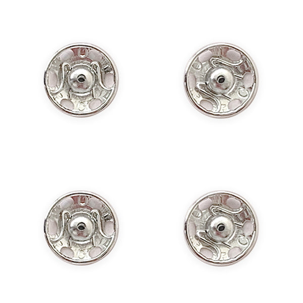 スナップボタン 12mm/白 4P 358513