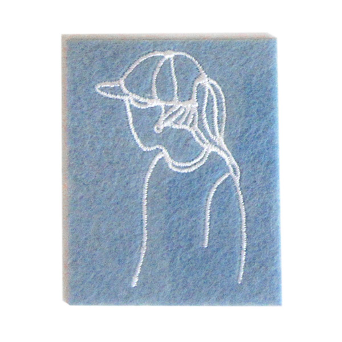 【OUTLET】シールワッペン 女の子×カメラ 358539