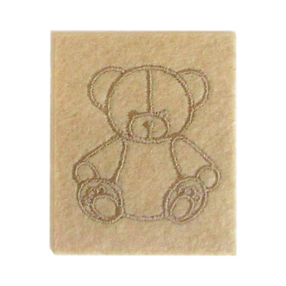 シールワッペン 女の子×ベア 358540