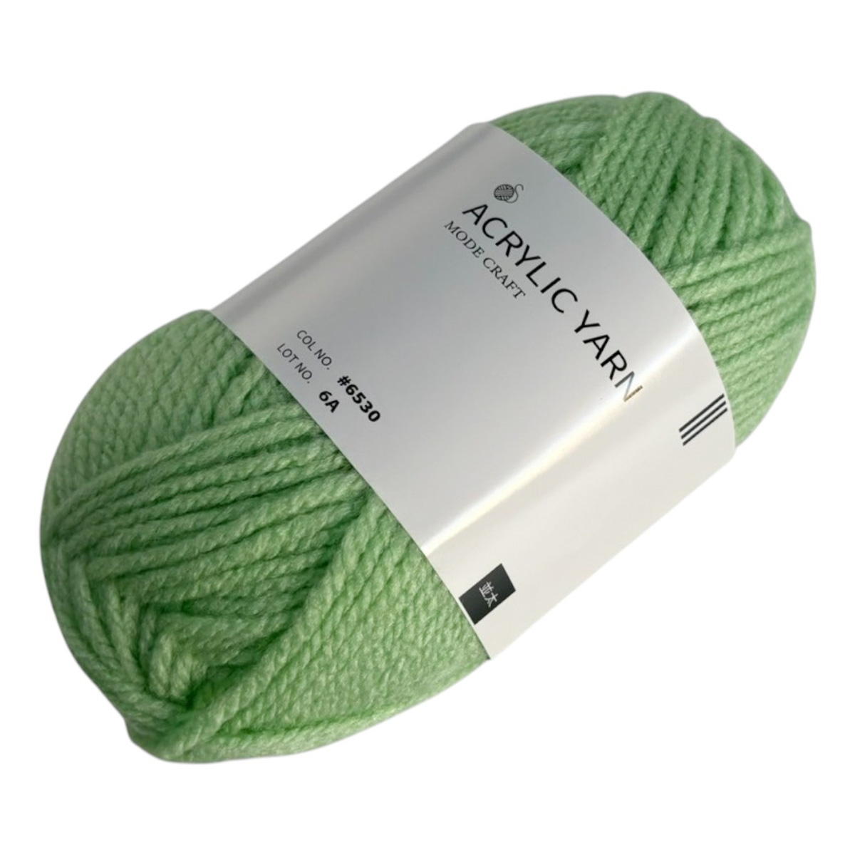 アクリル毛糸 アクリル100% 74m 40g 並太 6530 358610