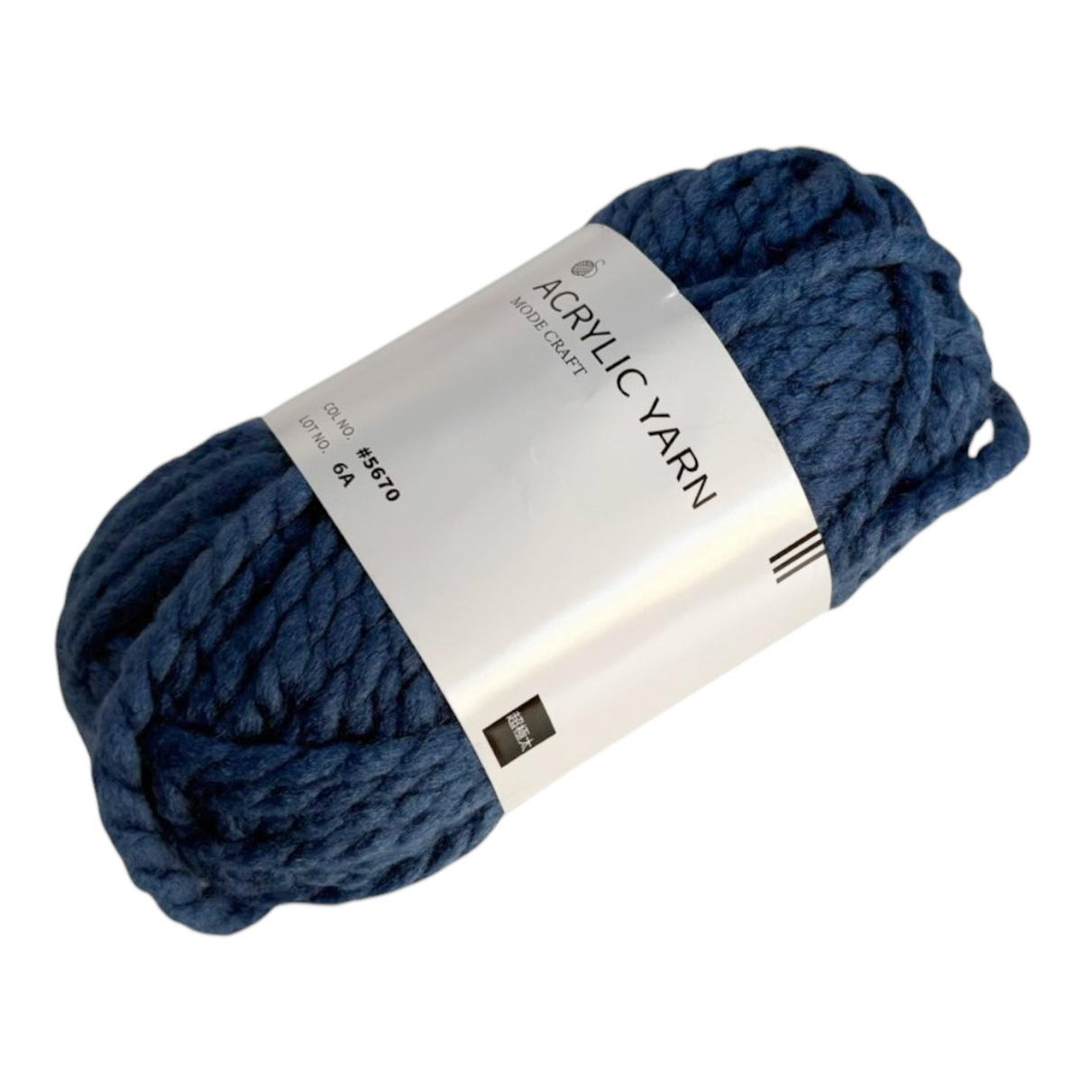 アクリル毛糸 アクリル100% 32m 40g 超極太 5670 358616