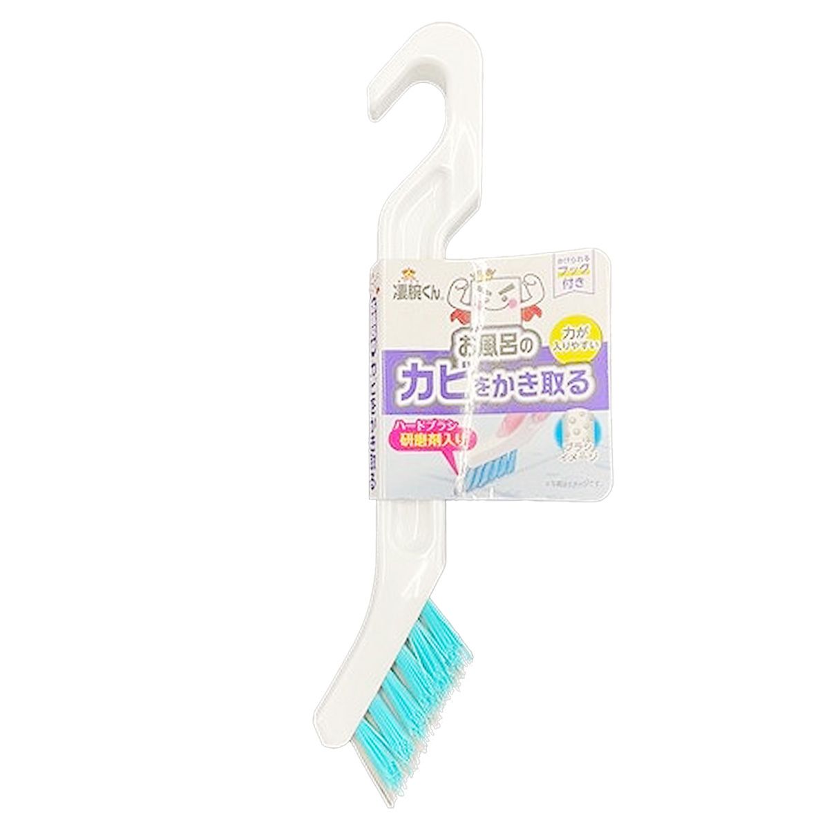 凄腕くん お風呂のカビ取りブラシ 358687