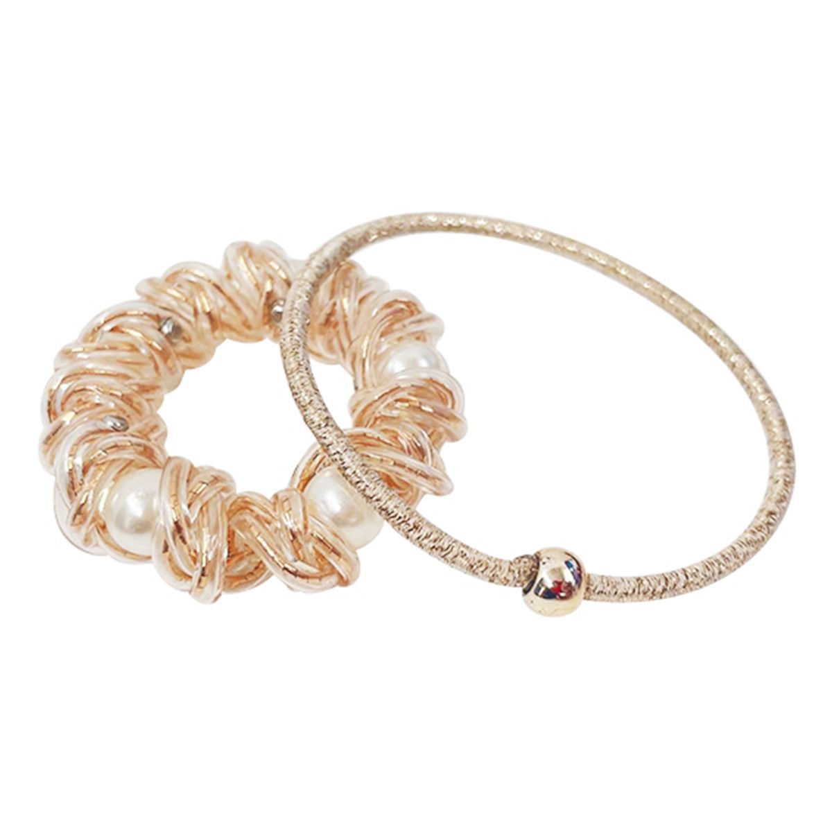 ヘアゴム 髪ゴム スプリングゴム2P 358794