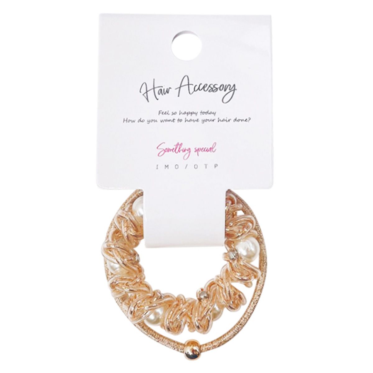 ヘアゴム  髪ゴム スプリングゴム2P 358794