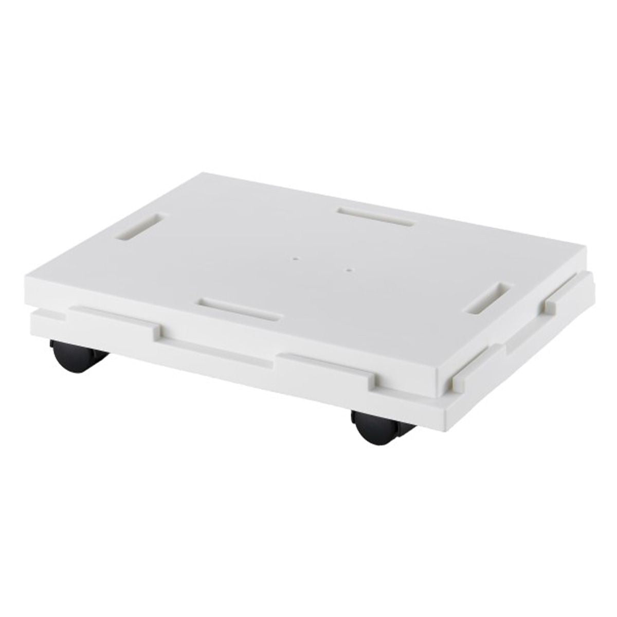 台車 キャスター付き平台車  連結できるラクゴロ 22 ホワイト 359079