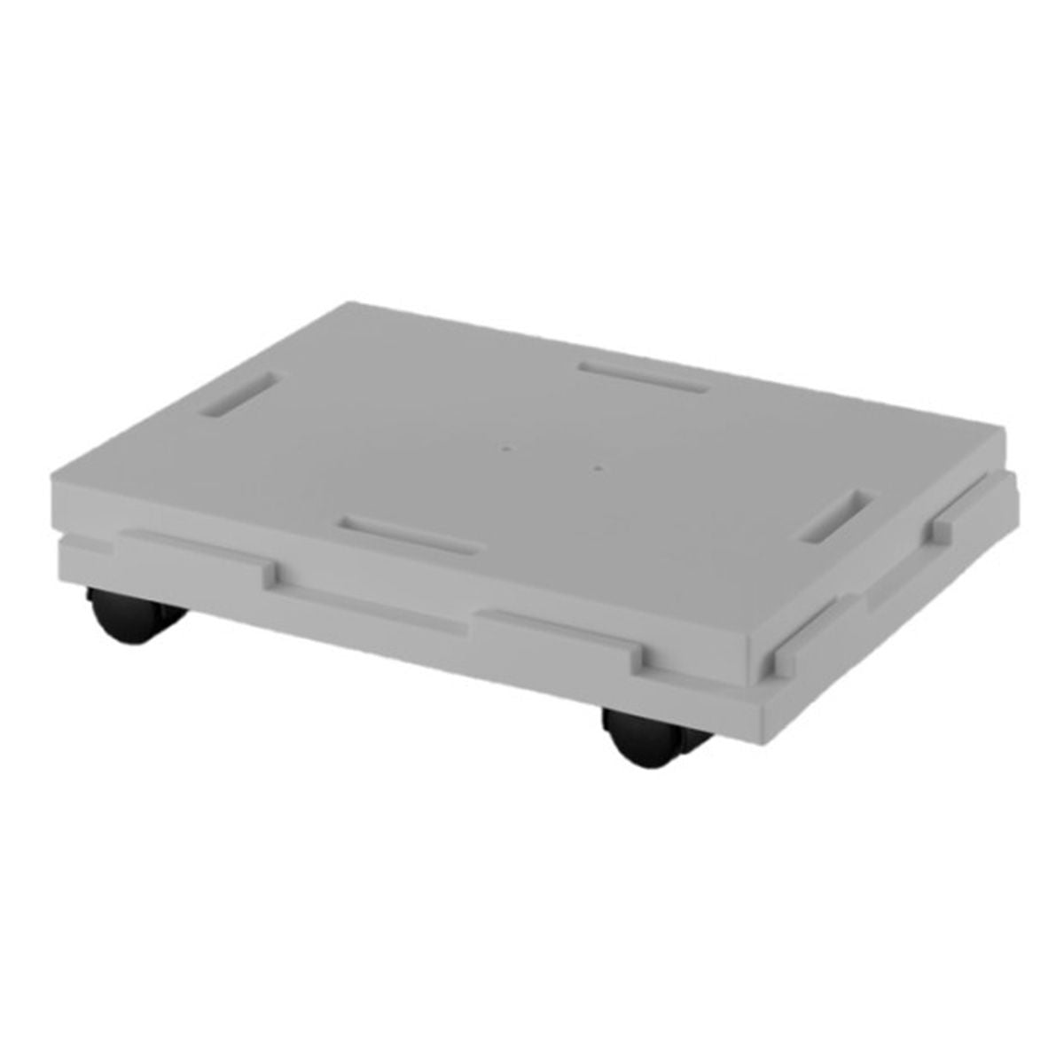 台車 キャスター付き平台車 連結できるラクゴロ 22 グレー 359083