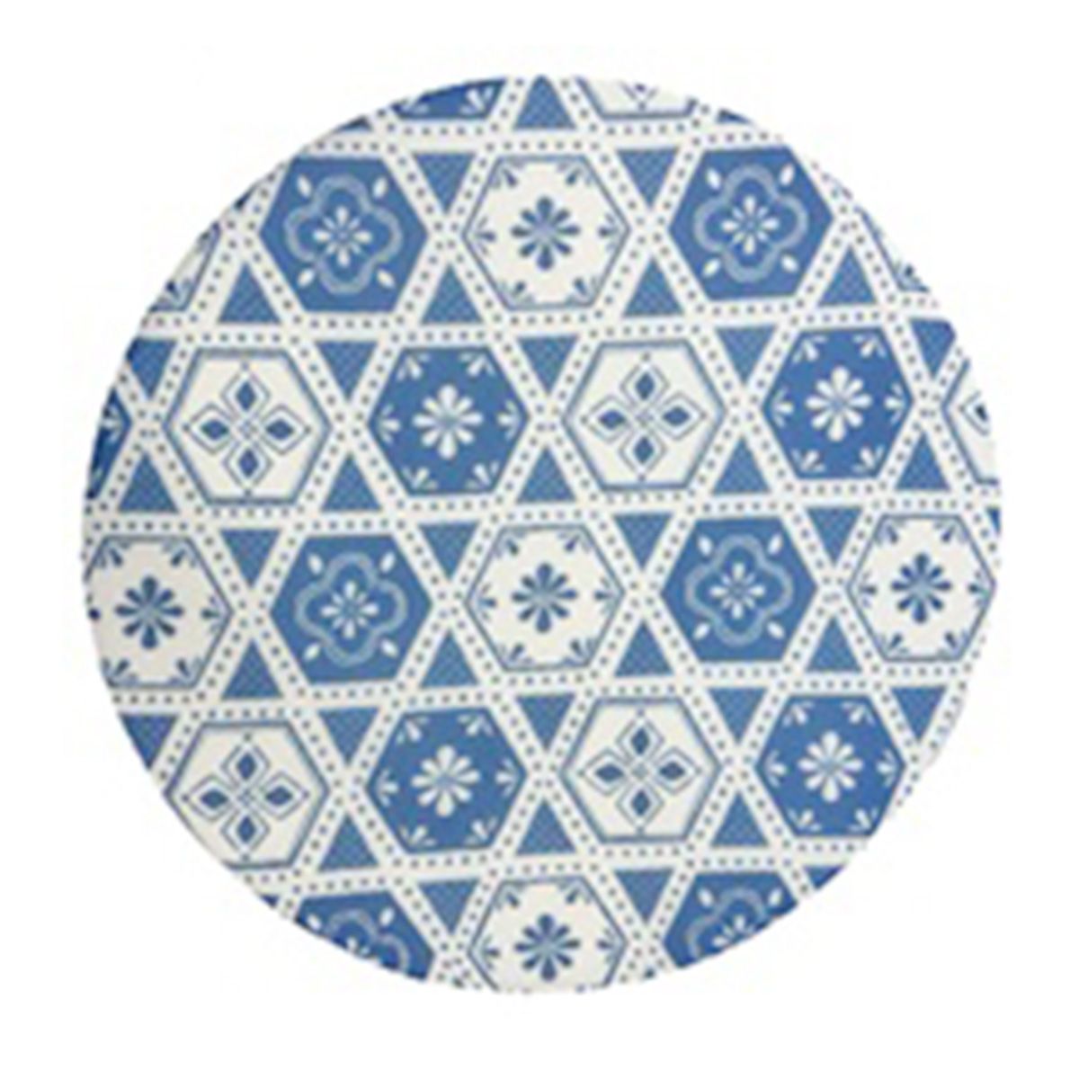 【OUTLET】チェアパッド 椅子クッション 接触冷感 シートクッション 約40×40×4cm ブルー  359086