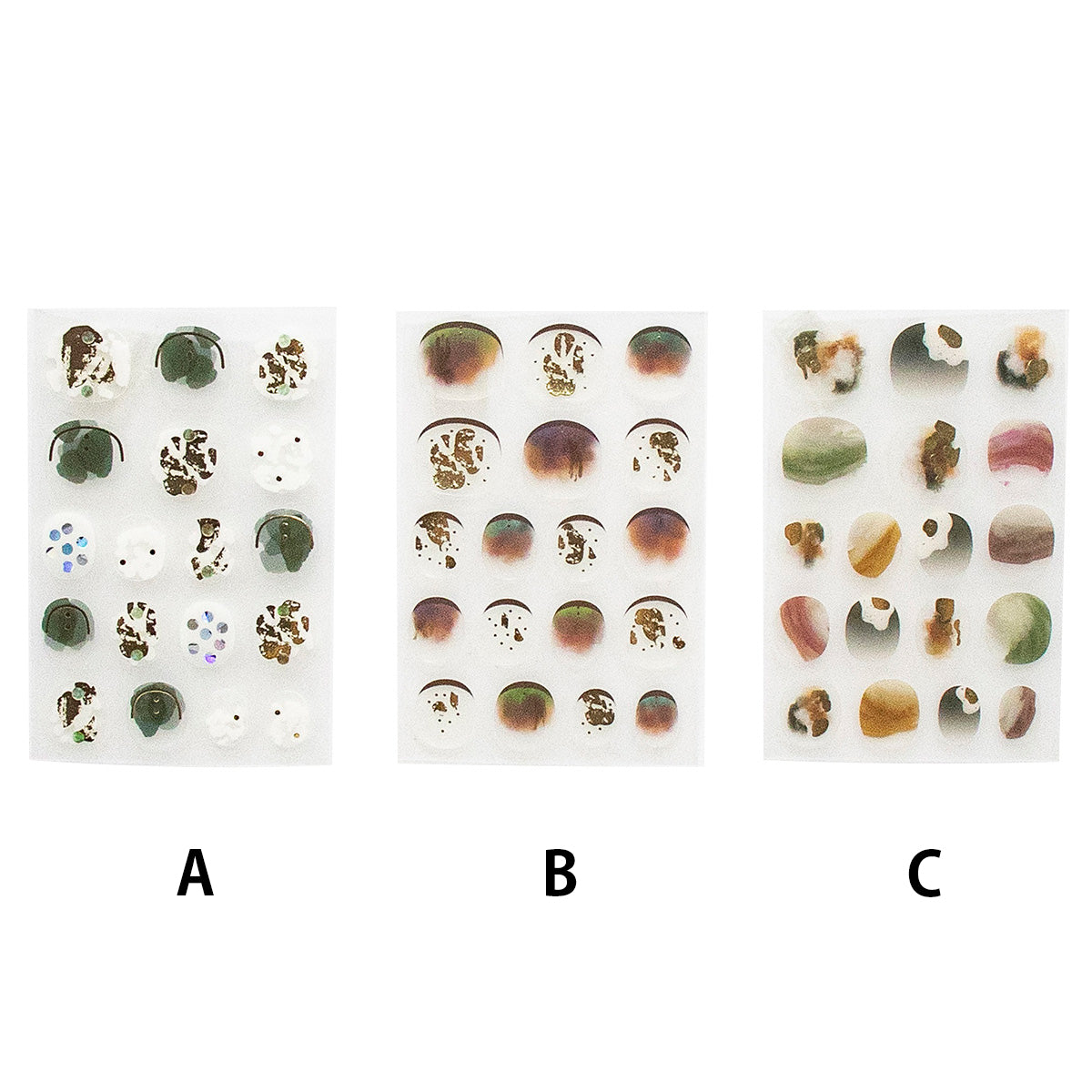 【OUTLET】ネイルシール ネイルステッカー ジェルネイルショート ペイント 359141