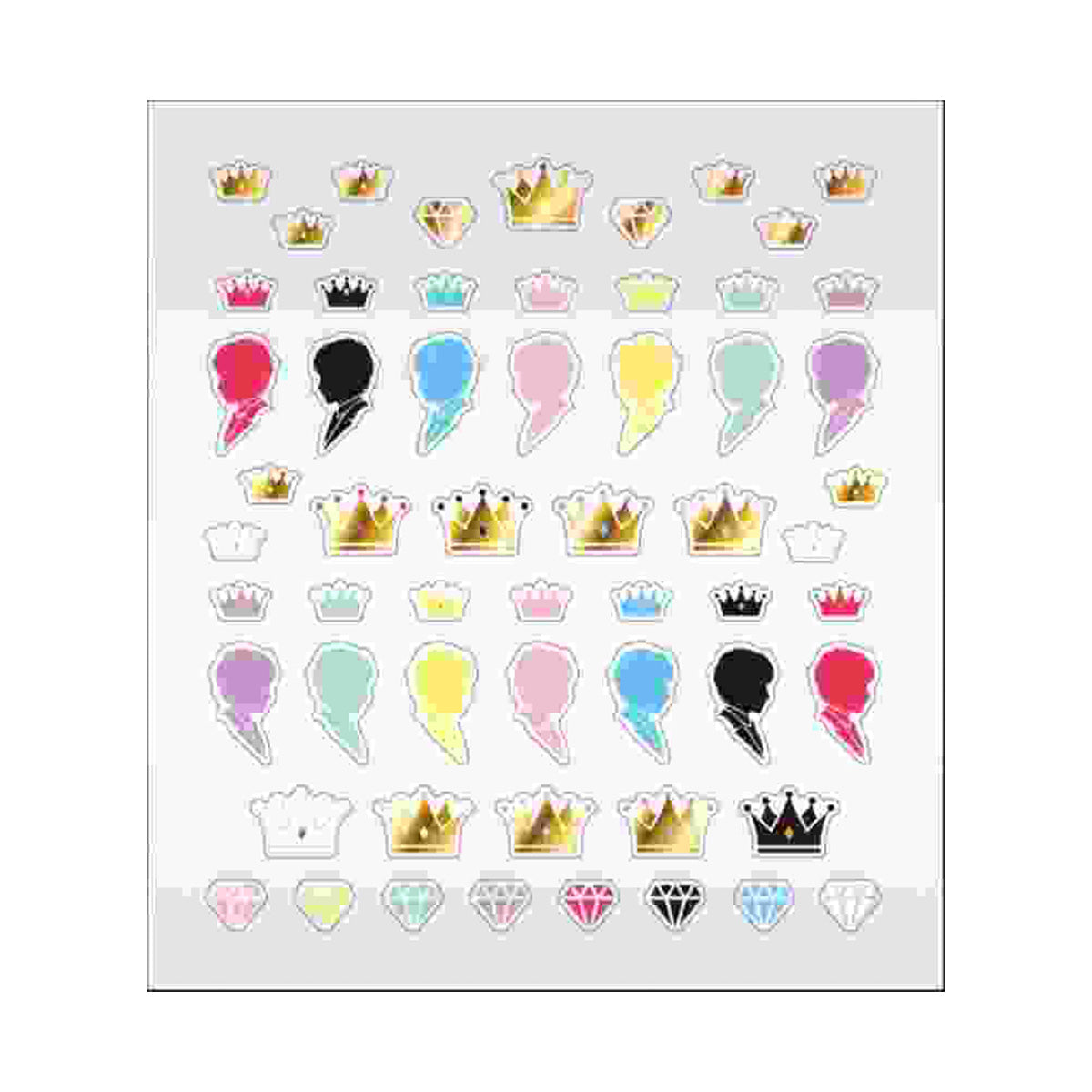 【OUTLET】ネイルステッカー ネイルアート ロイヤルネイルシール プロフィール 359143