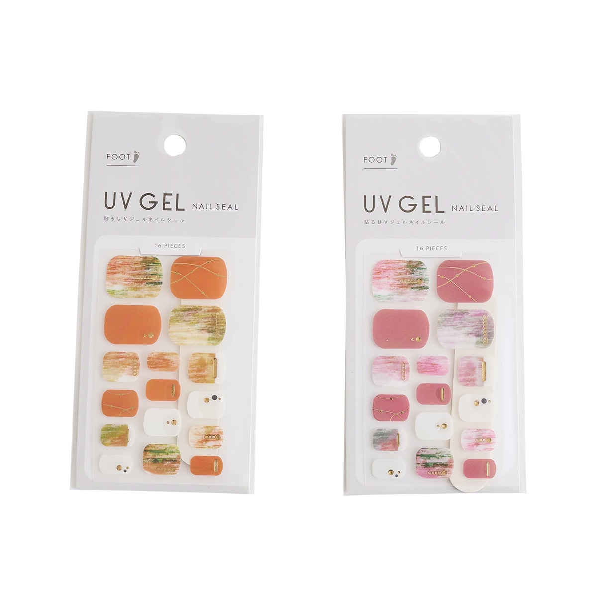 フット用 ジェルネイルシール コーラル 359212