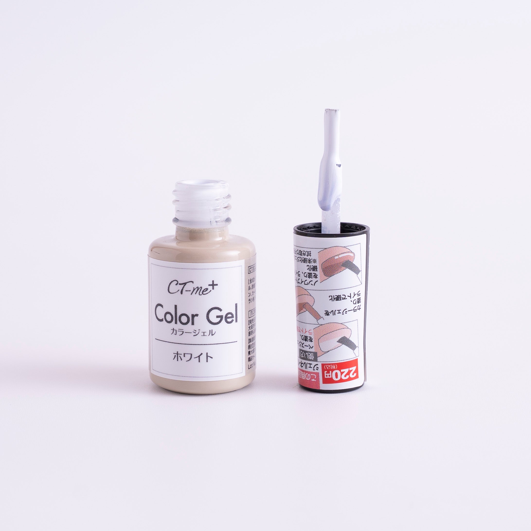 ジェルネイル CTM+カラージェル ホワイト クレヨンタッチミー crayontouchme セルフジェルネイル 359272