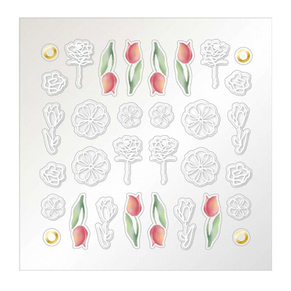 【OUTLET】カルチャーネイルシール オランダフラワー 359302