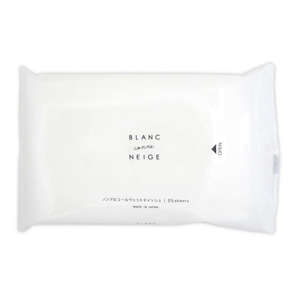 ウェットシート ノンアルコールウエットティッシュ BLANC 25枚 359330