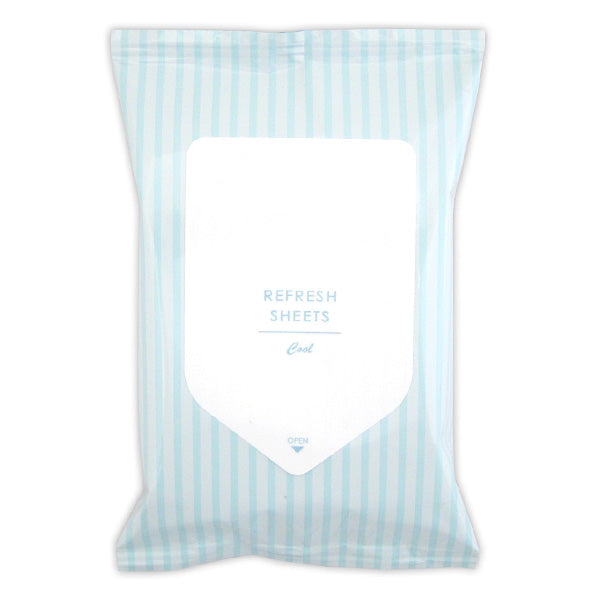 汗拭きシート 冷氷ひんやり爽快シート 18枚 359345