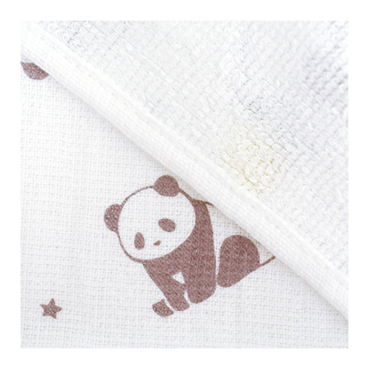 タオル 片面パイル フェイスタオル パンダ柄 28×70cm 359593