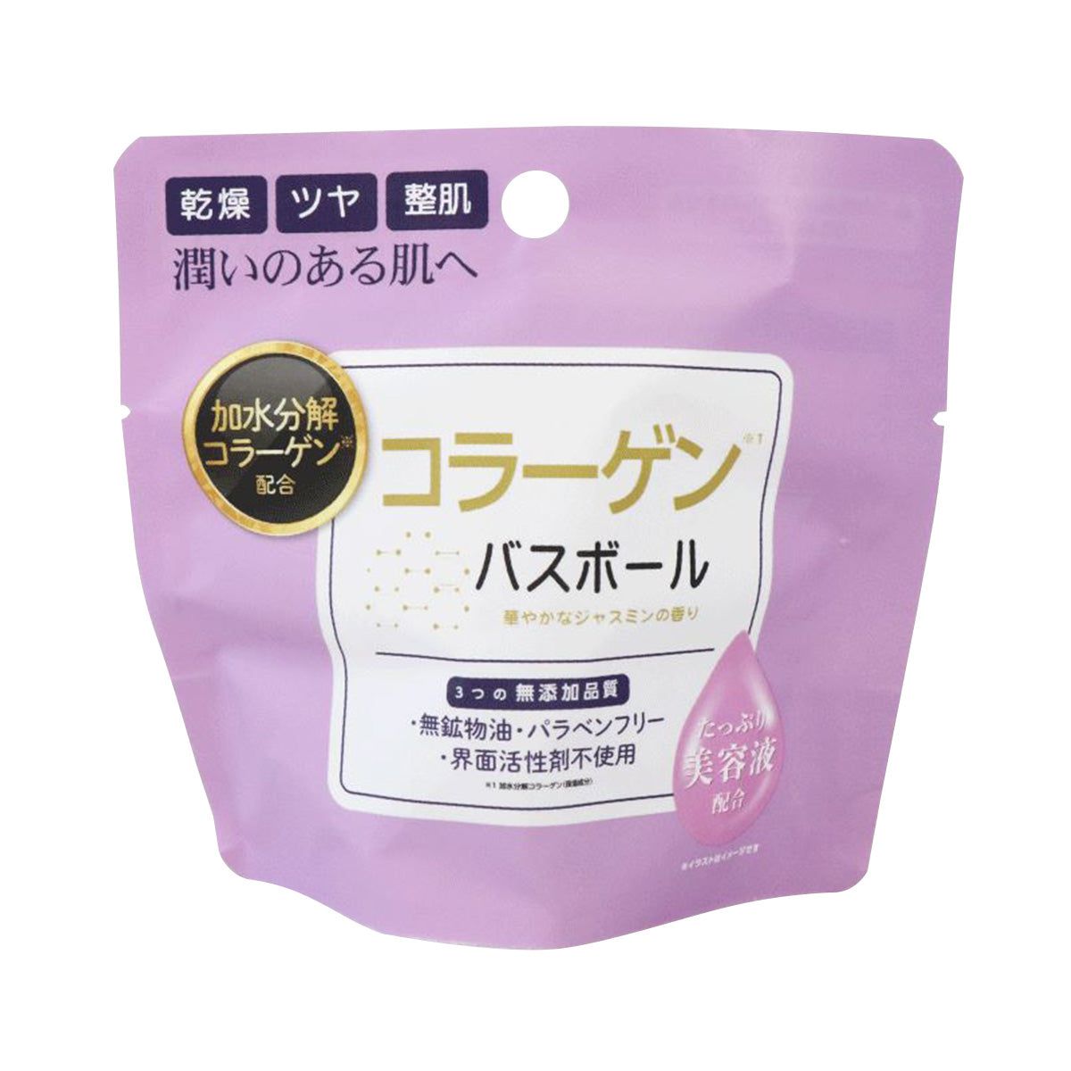 【在庫限り】入浴剤 入浴料 コラーゲンバスボール 45g 359632