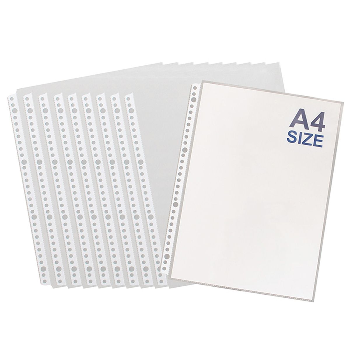 A4高透明10ポケットリフィル30穴 359728