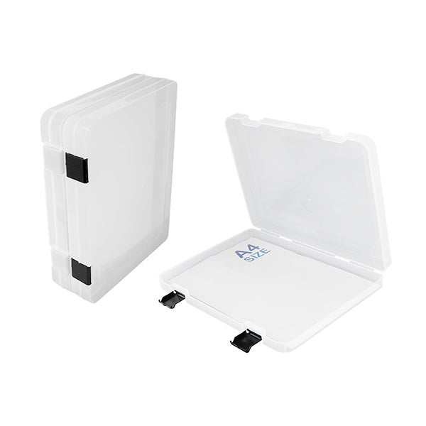 ファイルケース A4 ステーショナリーケース 40型 モノクロ 359740