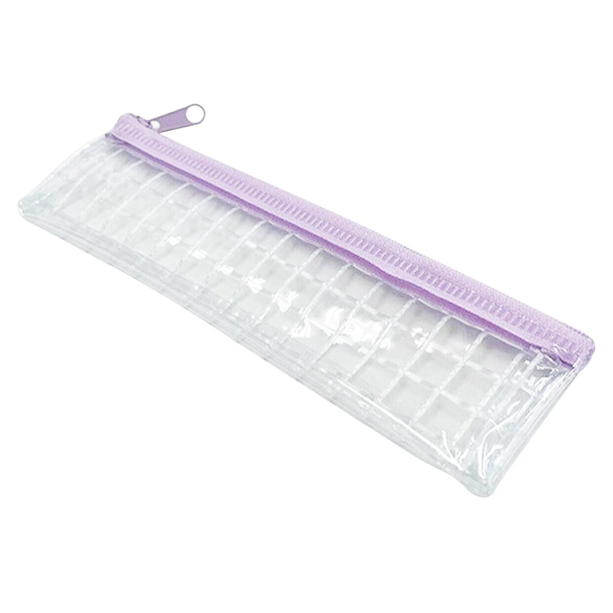 文具小物ケース スリム パープル 359865