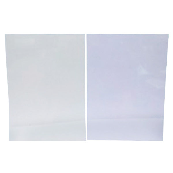 プラ板 クラフトプラバン クリアーカラープラバン(オレンジ・パープル)B5 359990