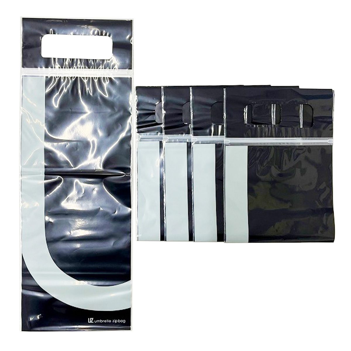 折りたたみ傘用ジップバッグ5枚入 360643