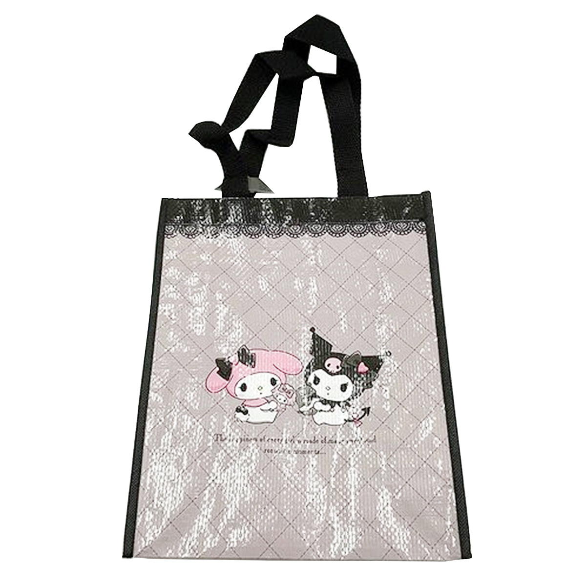 sanrio マイメロクロミ トートバッグタテ型ハートリボン 360661