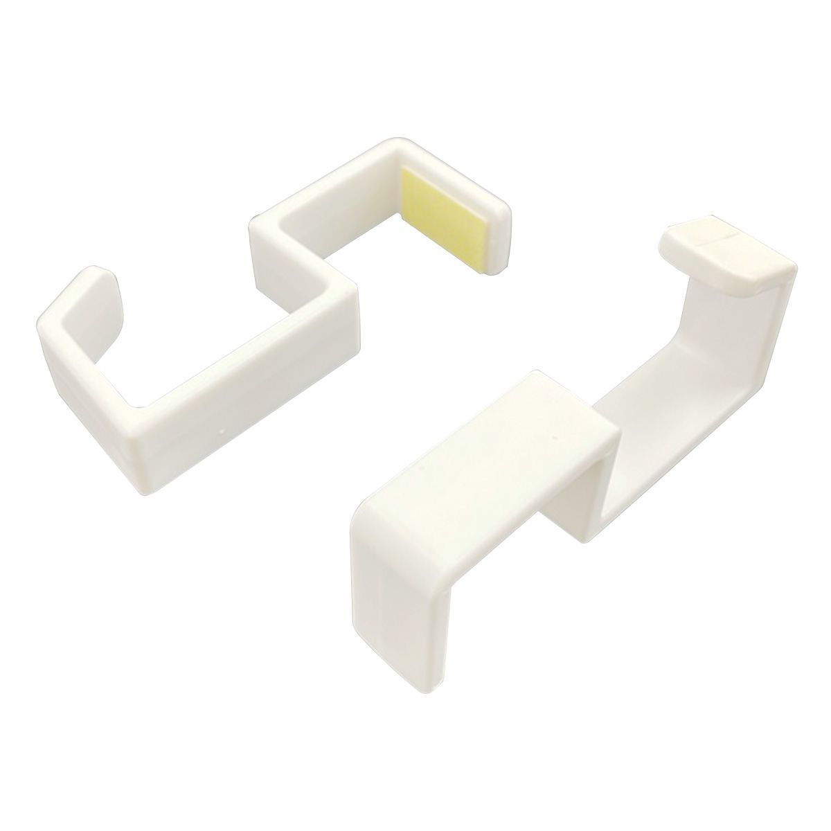 ランドリー棚下ポールキャッチ 2個 360834