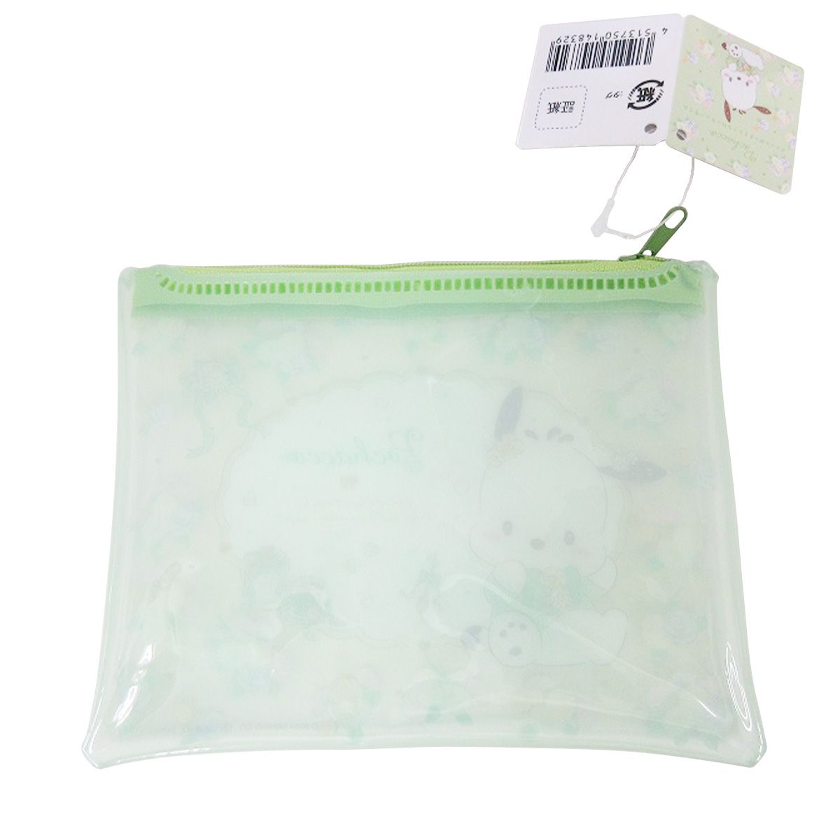 ミニ化粧ポーチ ポチャッコ ビニールポーチミニ フラワーティータイム 360972