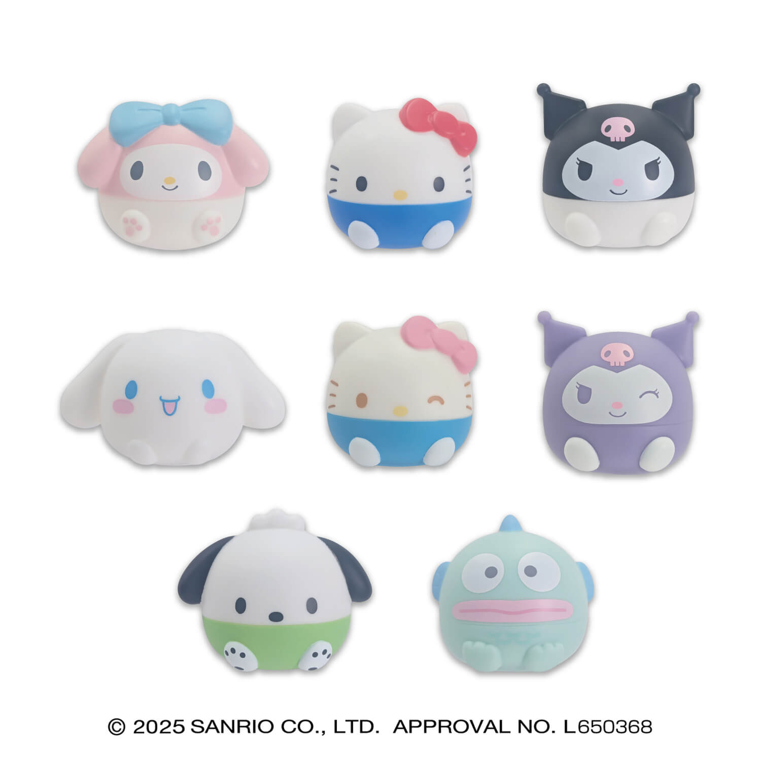 サンリオキャラクターズ ソフビインテリアマスコット コンプリートセット【お一人様1セットまで】 361146