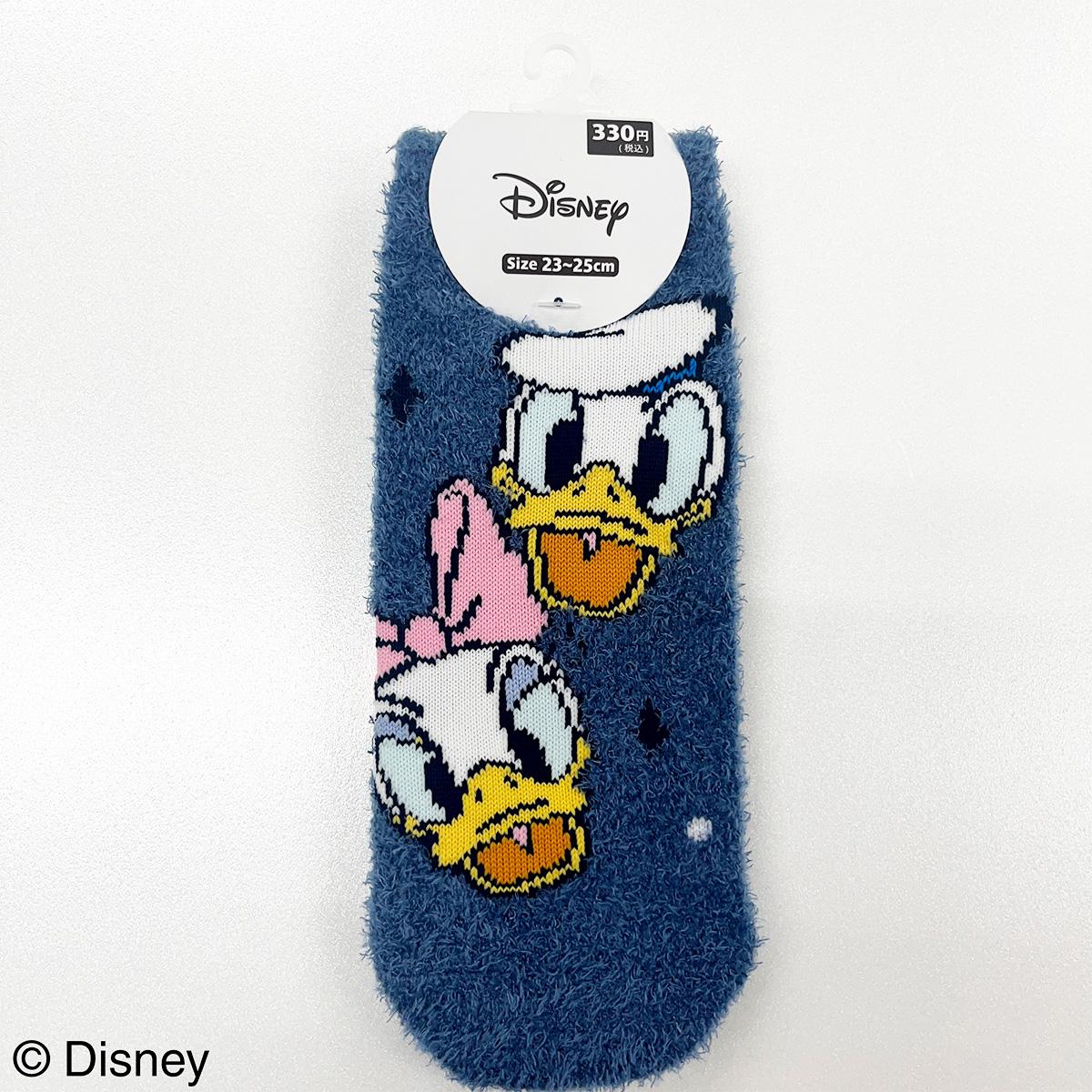 【OUTLET】ドナルドダック デイジーダックデザイン冬靴下 361241