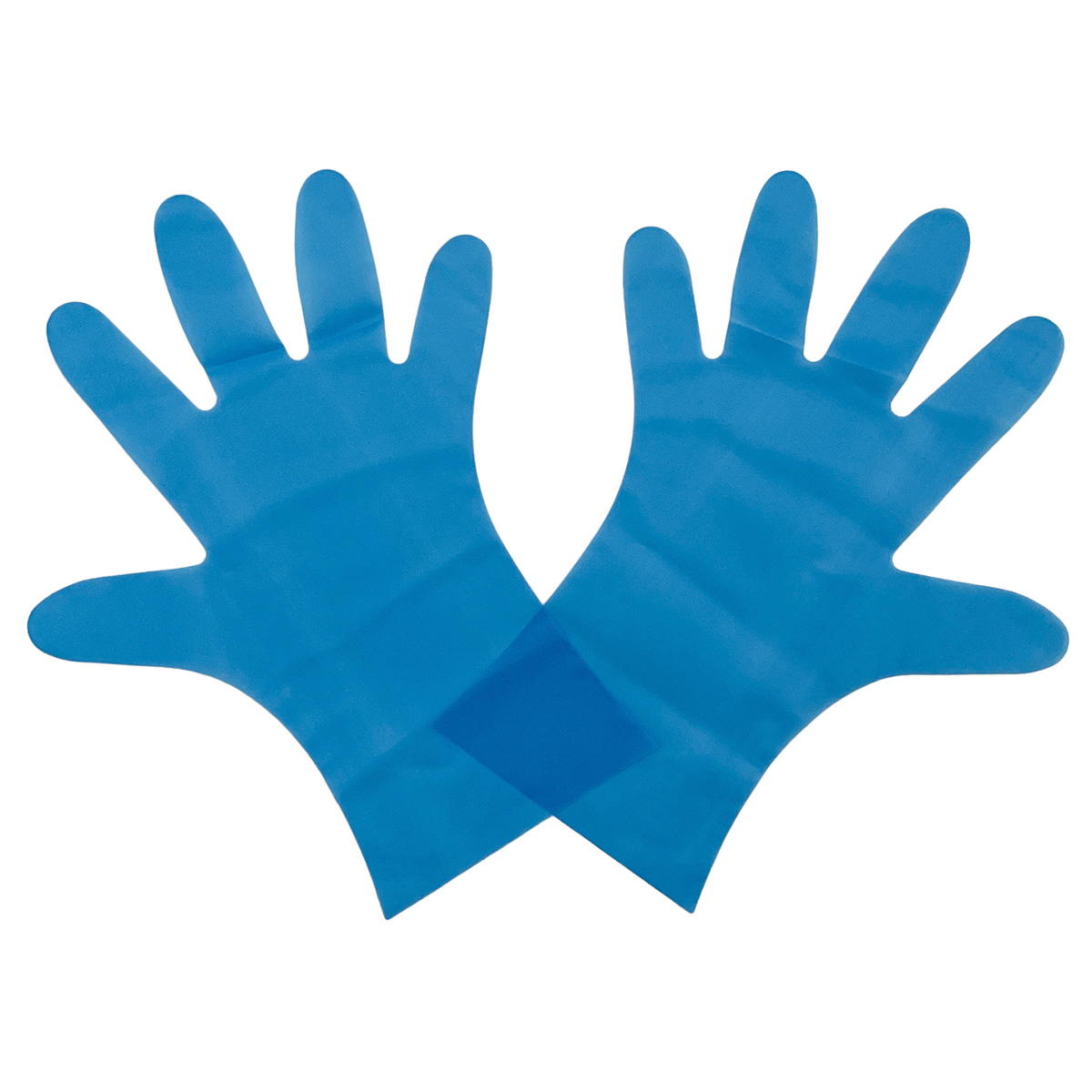 TPE手袋20枚入 ブルー 361319