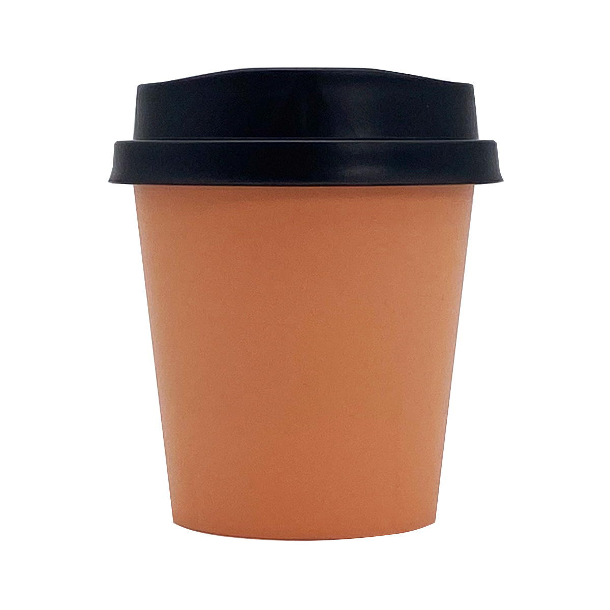 植木鉢 カフェカッププランター オレンジ 2号ポット用 約82×82×95mm 361354