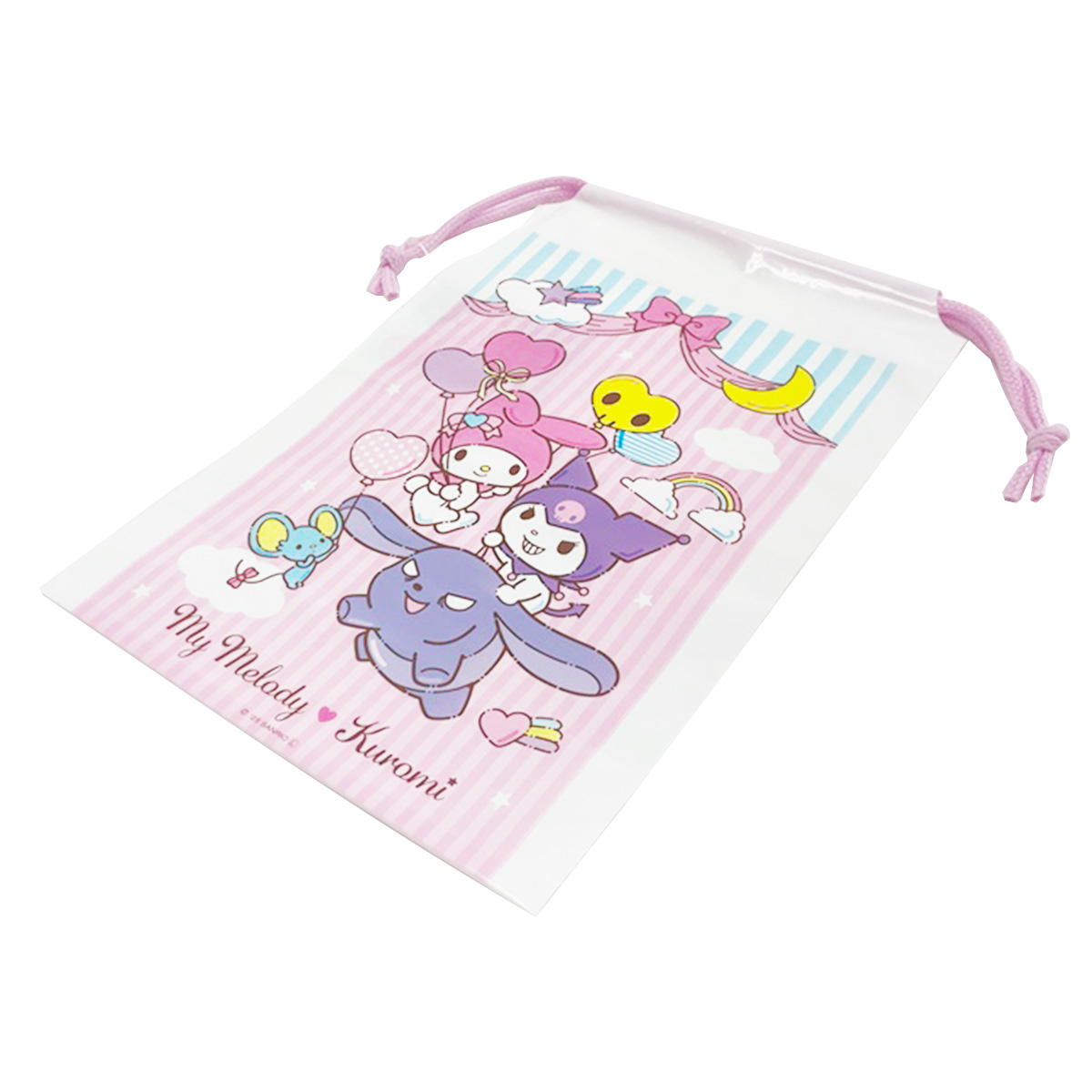 sanrio マイメロ ビニール巾着 バルーン 361454