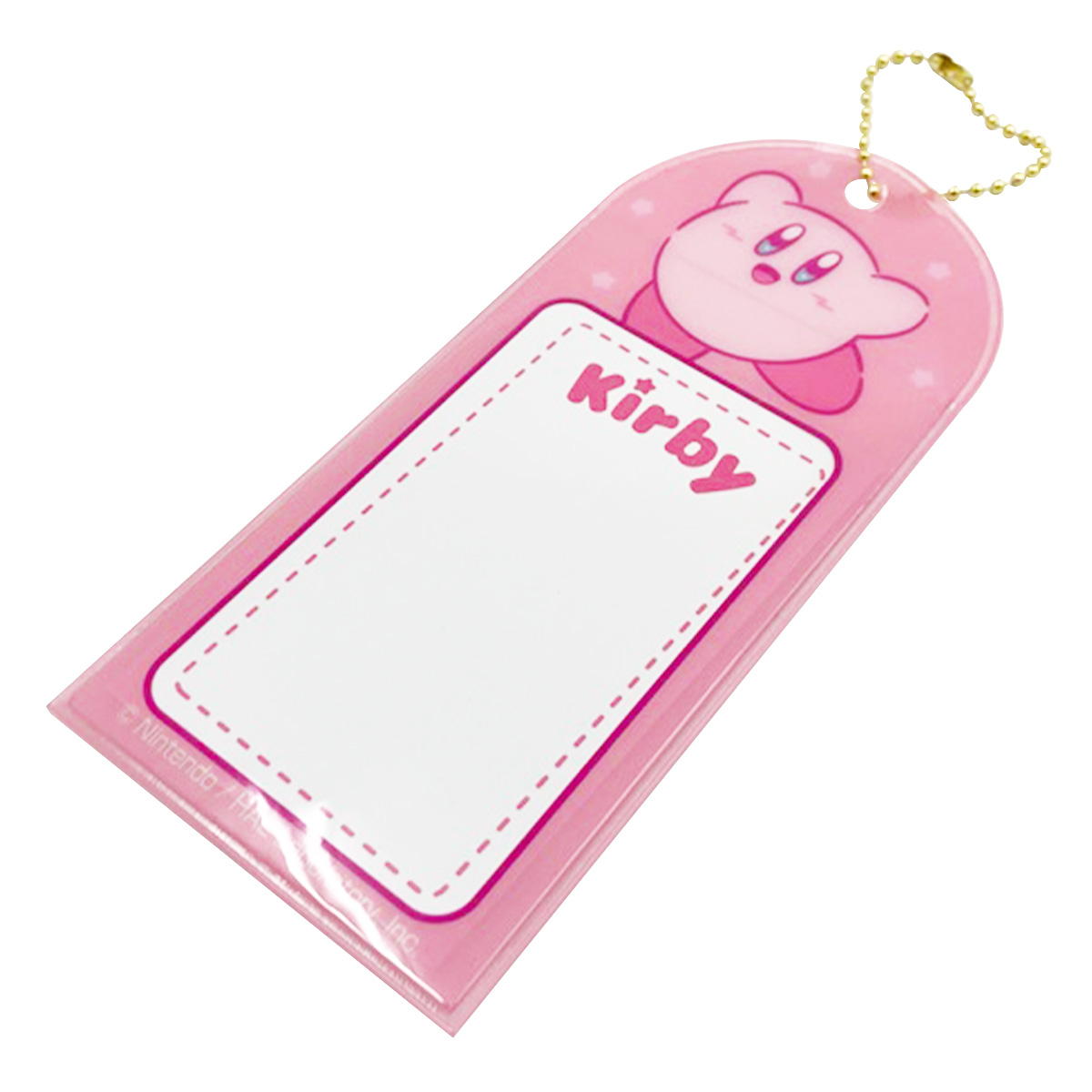 星のカービィ ネームキーホルダー ピンク 361466
