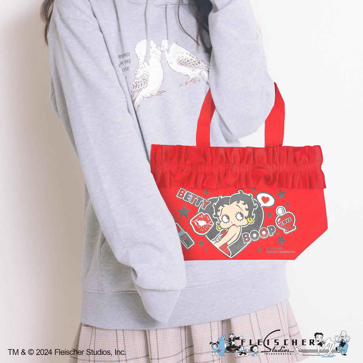 【OUTLET】ベティー ブープ(TM) フリル付トートバッグ 361614